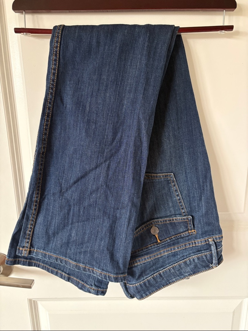 Banana Republic Women's Dark Blue Bootcut Jeans